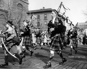 Clan-na-Gael at the St. Patrick's Day Parade, 1957