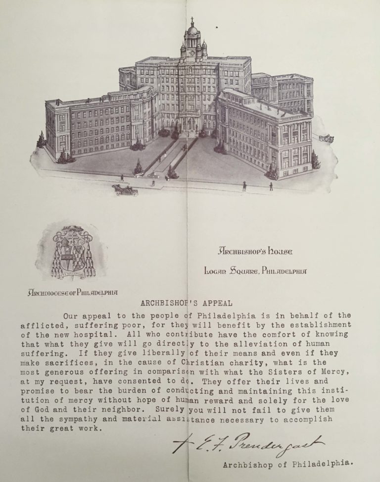 Misericordia Hospital Catholic Historical Research Center of the