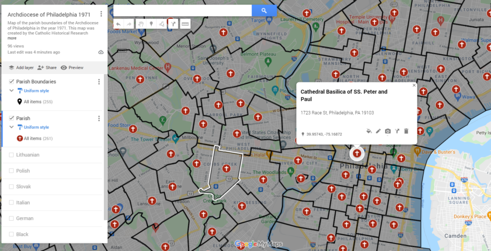 Parish Mapping Project – Catholic Historical Research Center of the ...